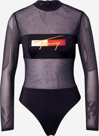 Tommy Hilfiger Underwear Body 'BRAZILIAN' en bleu foncé / jaune / rouge / blanc, Vue avec produit