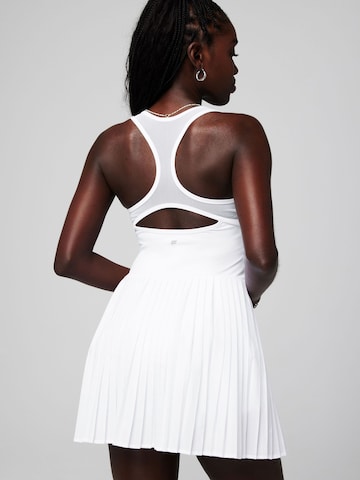 Fabletics Kleid 'HOT SHOT PLEATED CLASSIC MINI DRESS' in Weiß