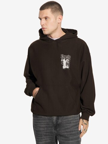 Prosto Sweatshirt 'Shadow Washed' in Black