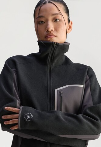 ADIDAS BY STELLA MCCARTNEY Functionele fleece jas in Zwart
