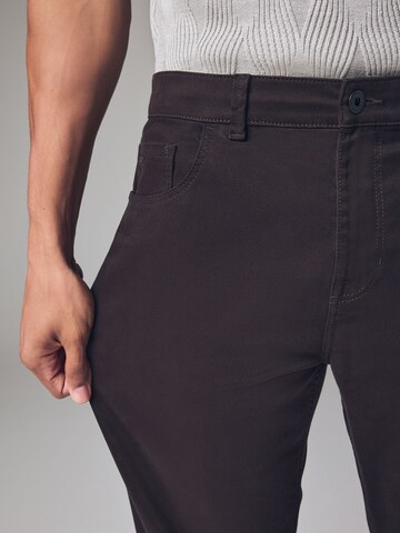 Next Slimfit Chino hlače | rdeča barva