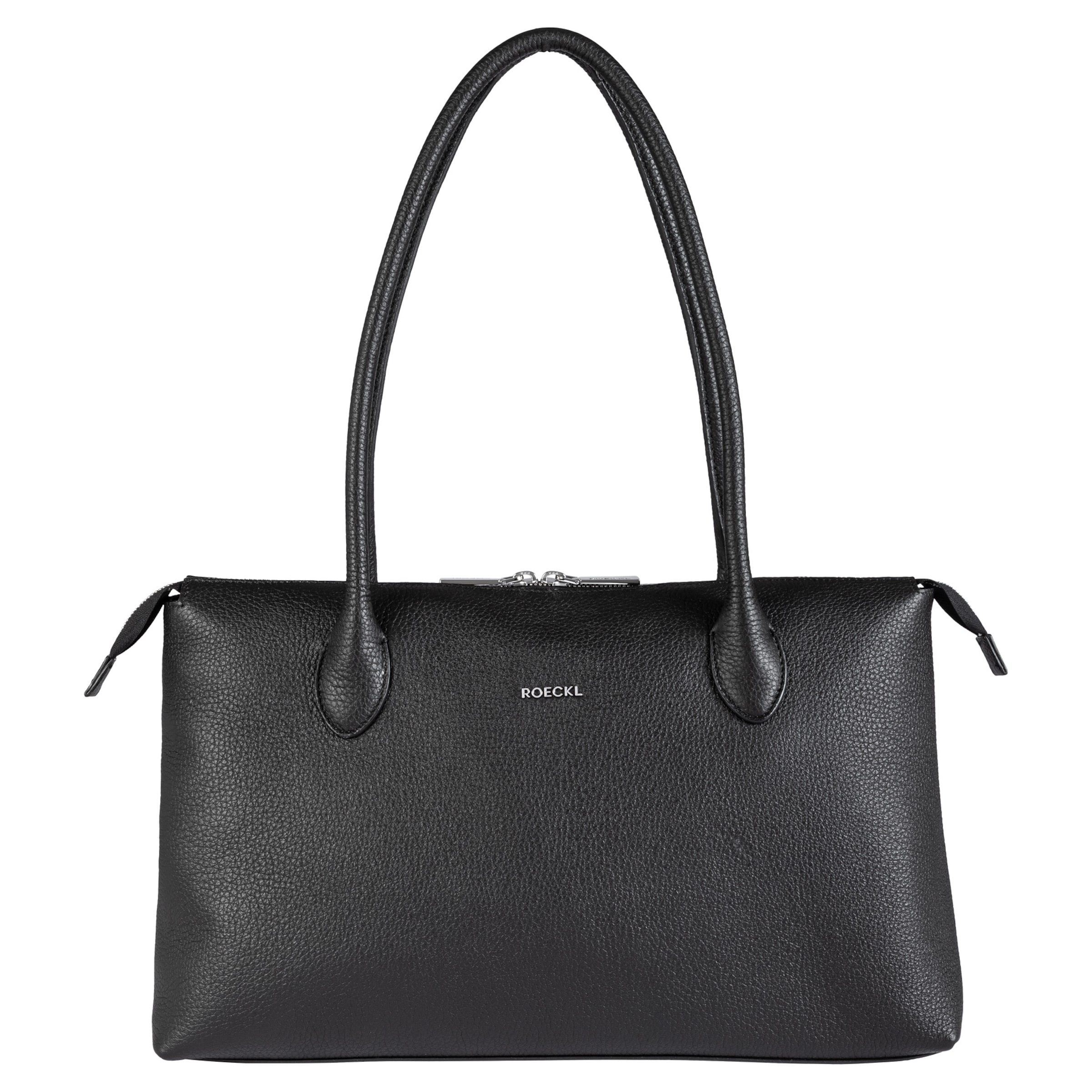 Borsa a spalla ' Dalia' di Roeckl in nero: frontale
