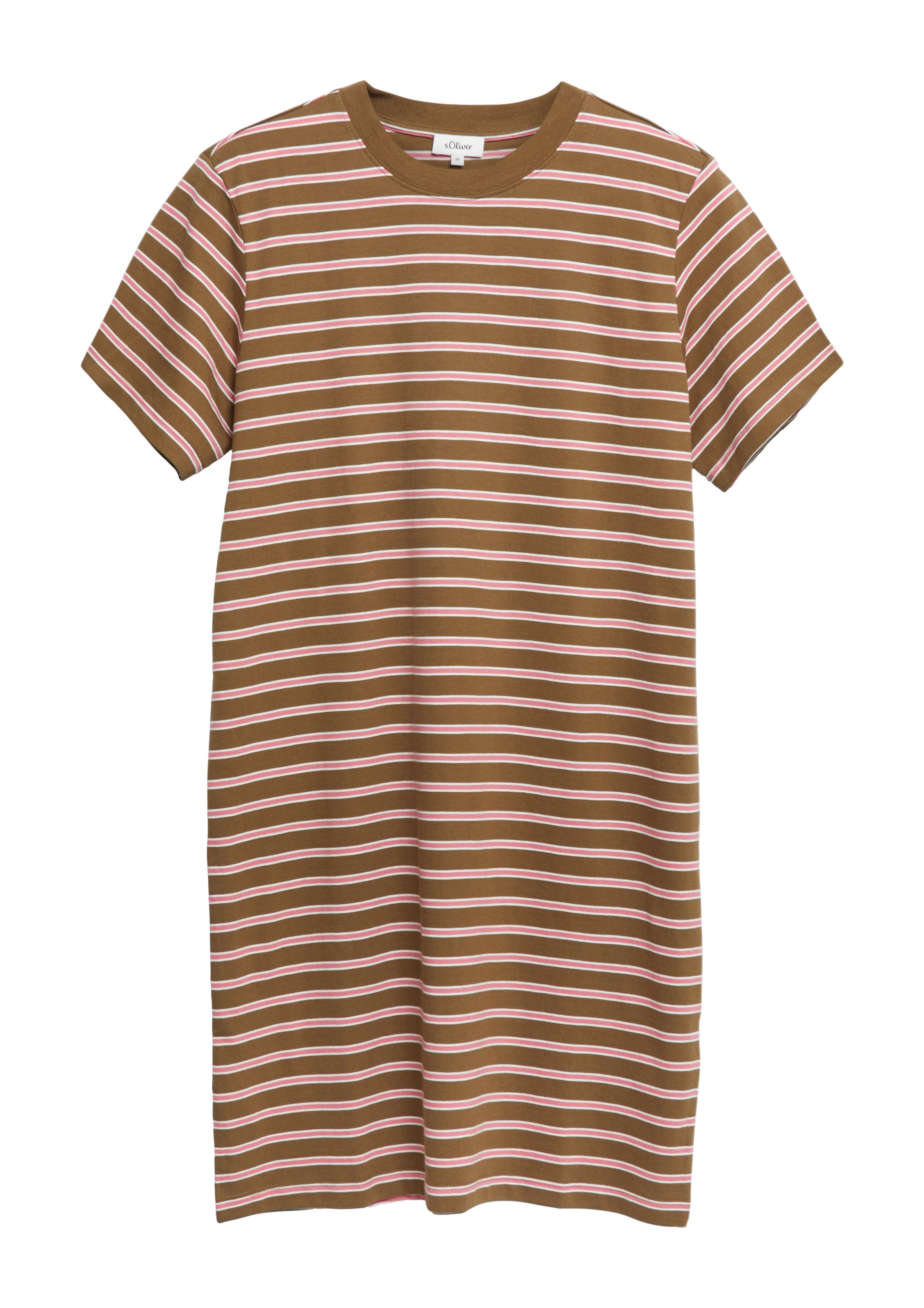 s.Oliver Dress in Brown: front