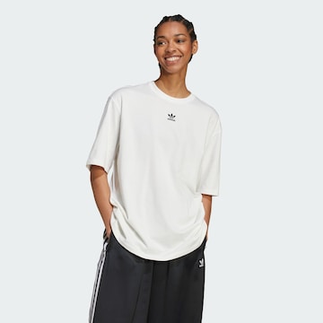 ADIDAS ORIGINALS Oversized Shirt 'Essentials' in White: front