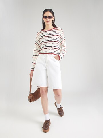 ONLY Pullover 'ONLGeena' in Weiß