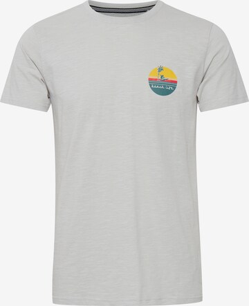 !Solid T-Shirt 'EMMO' in Grau: predná strana