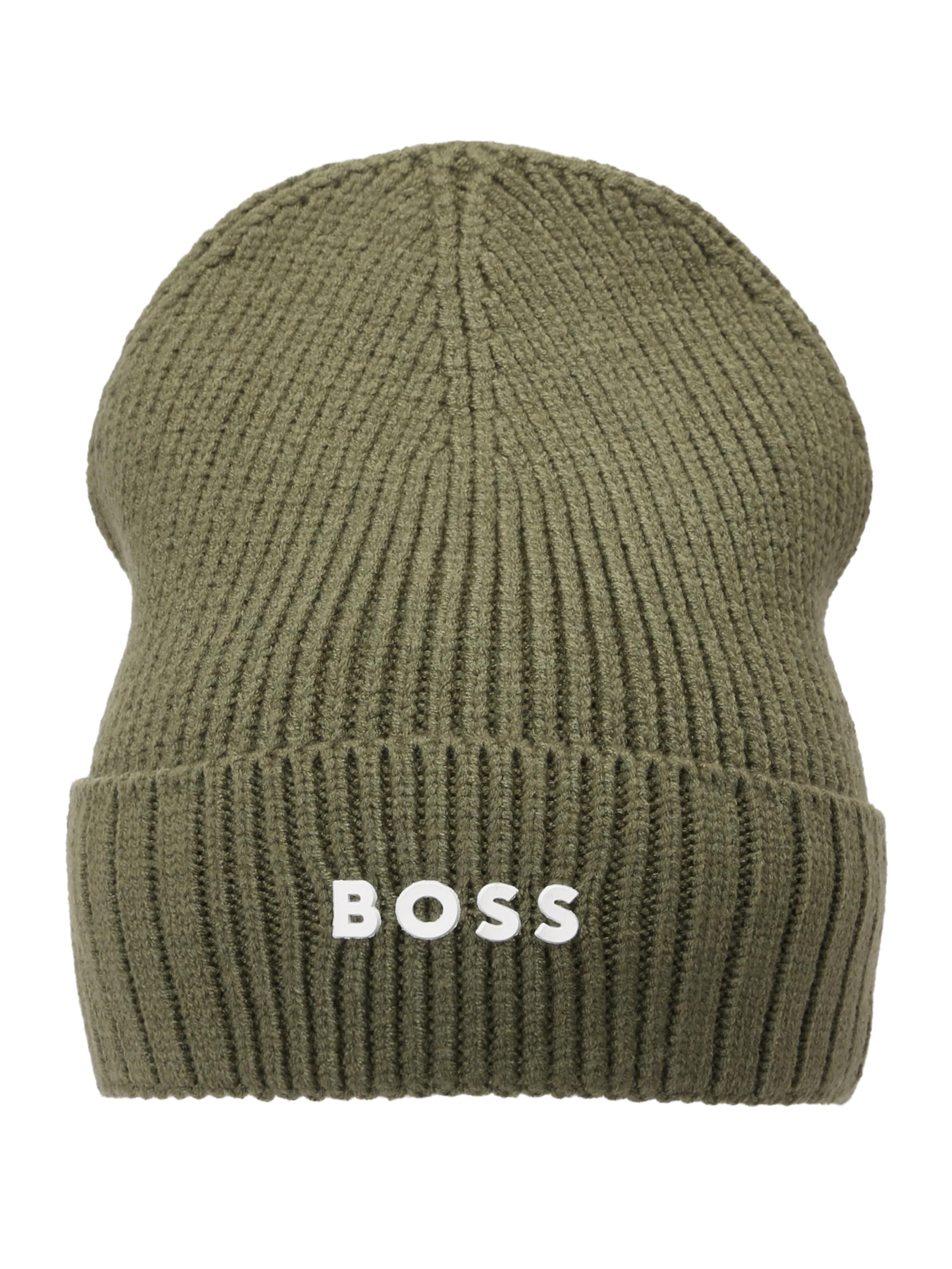 žalia BOSS Megzta kepurė