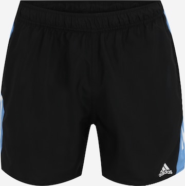 ADIDAS PERFORMANCE Sports swimming trunks in Black: front