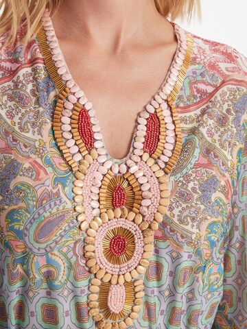 Robe 'Zikosa' Ana Alcazar en mélange de couleurs