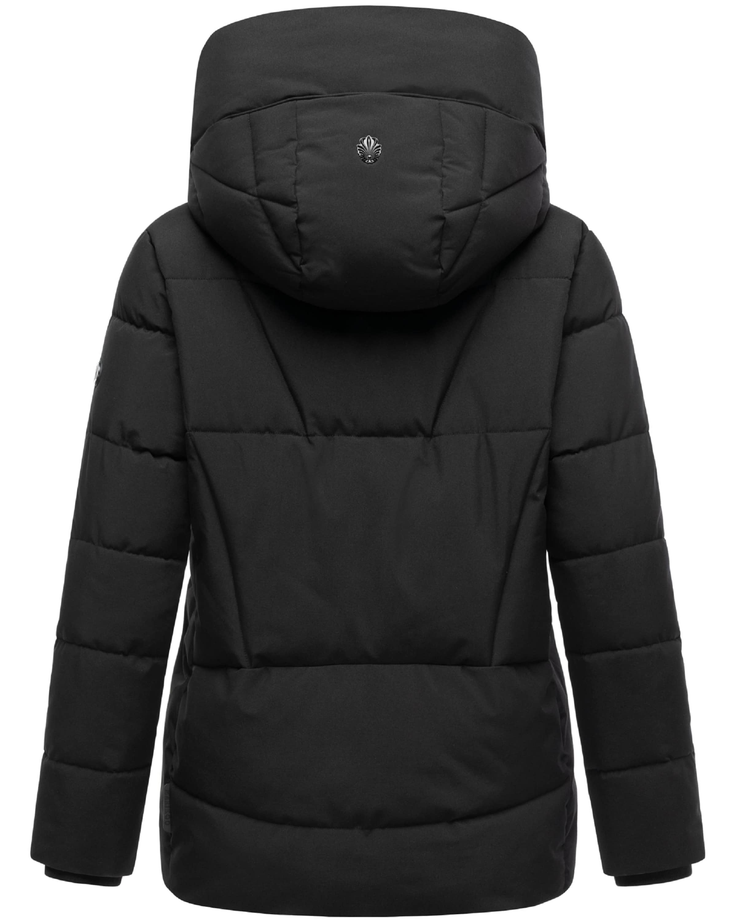 Veste d’hiver 'Kuschelnasee 16' MARIKOO en noir