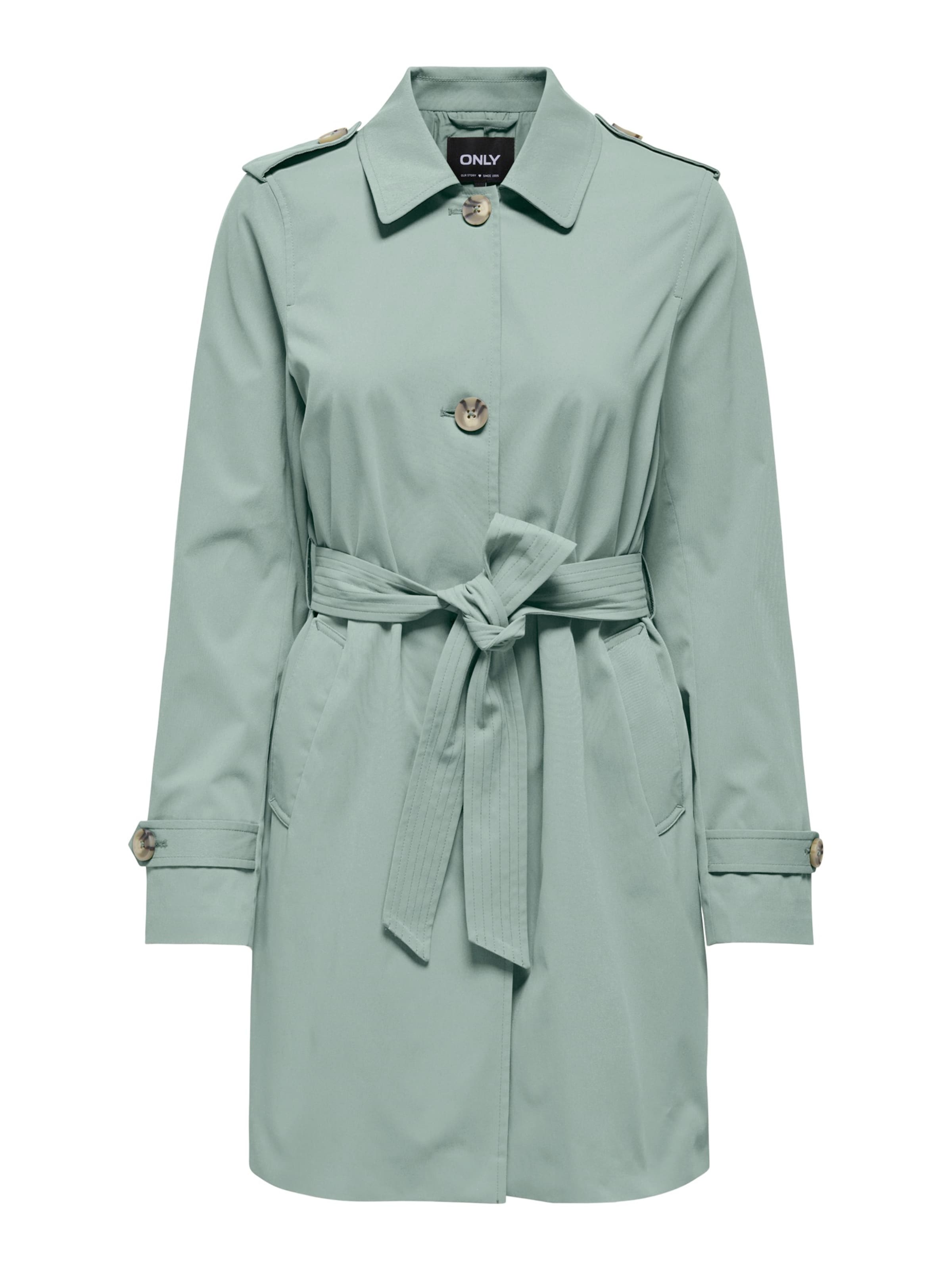 ONLY - Abrigo de entretiempo 'ONLDISA' en verde: frente