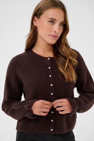 Cardigan 'KACourson' Kaffe en marron