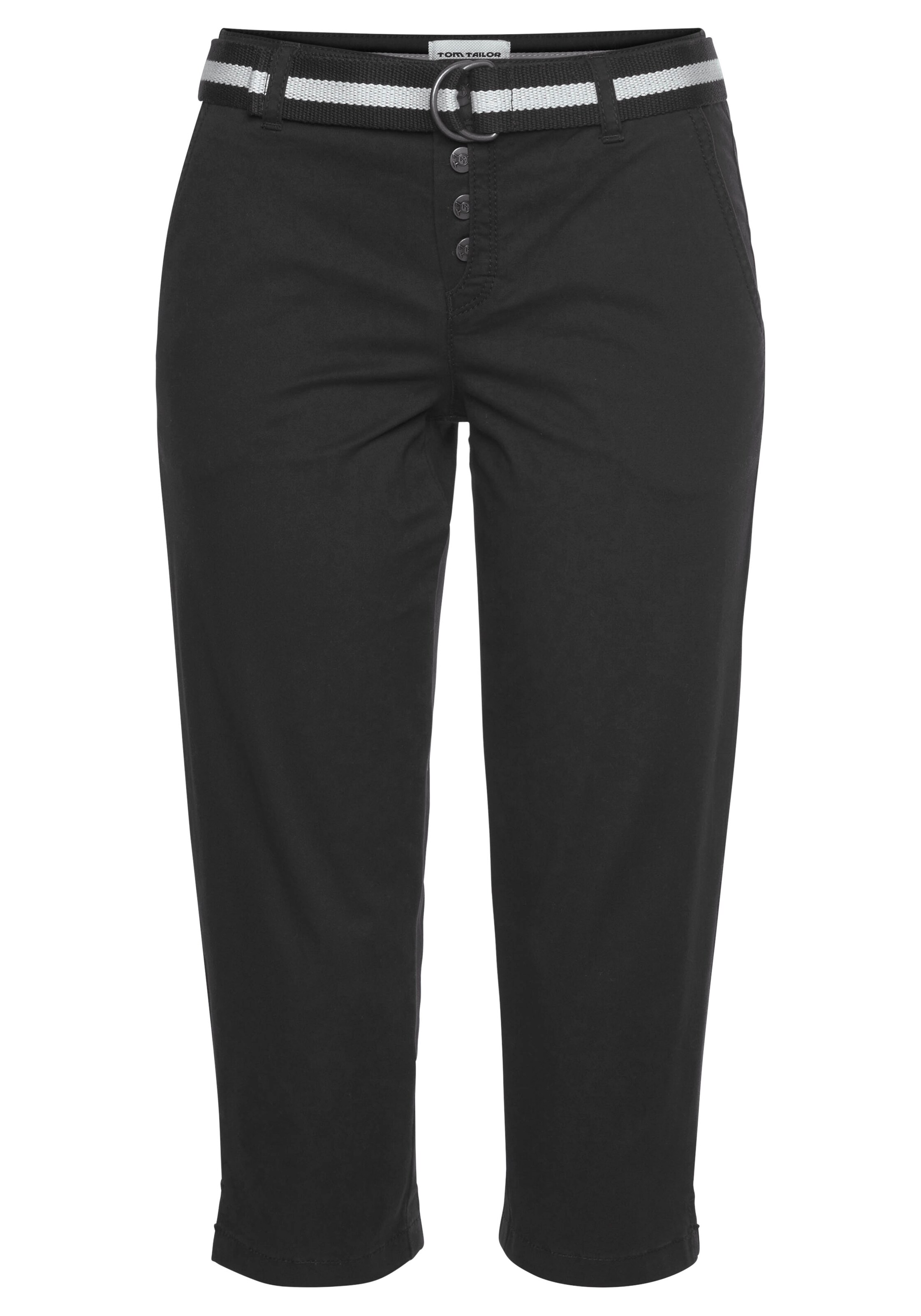 Frauen Große Größen Tom Tailor Polo Team Hose in Schwarz - DR41420 Frauen Große Größen Tom Tailor Polo Team Hose in Schwarz - DR41420