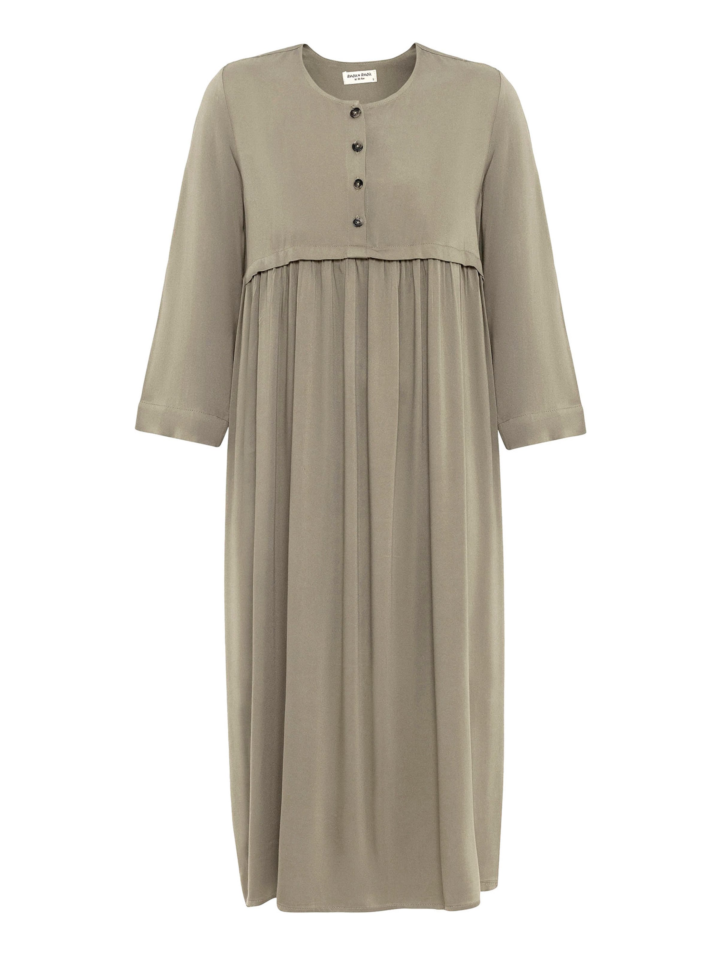 Anou Anou Šaty - Sivá: predná strana