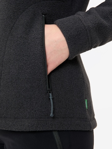 VAUDE Athletic fleece jacket 'Skomer' in Black