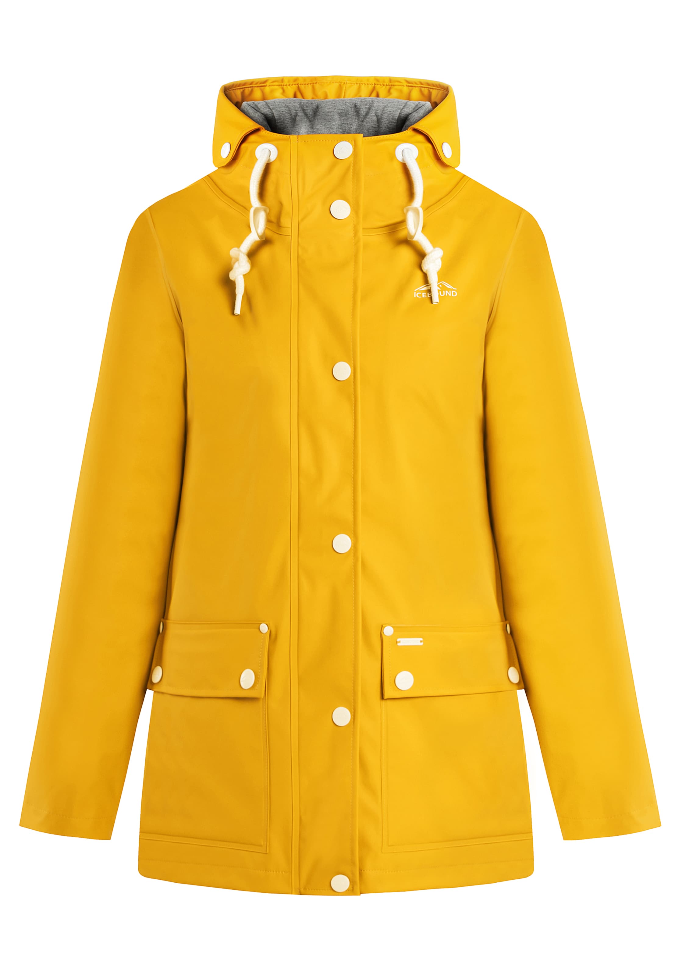 Veste mi-saison ICEBOUND en jaune : devant