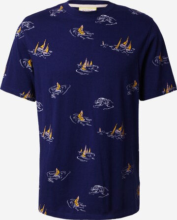 T-Shirt SCOTCH & SODA en bleu : devant