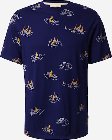 Tricou de la SCOTCH & SODA pe albastru: față