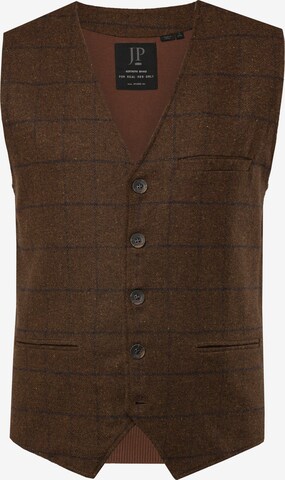 JP1880 Weste in Braun: Vorderseite