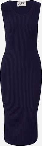 JUST FEMALE Kleid 'Elegant' in Blau: predná strana