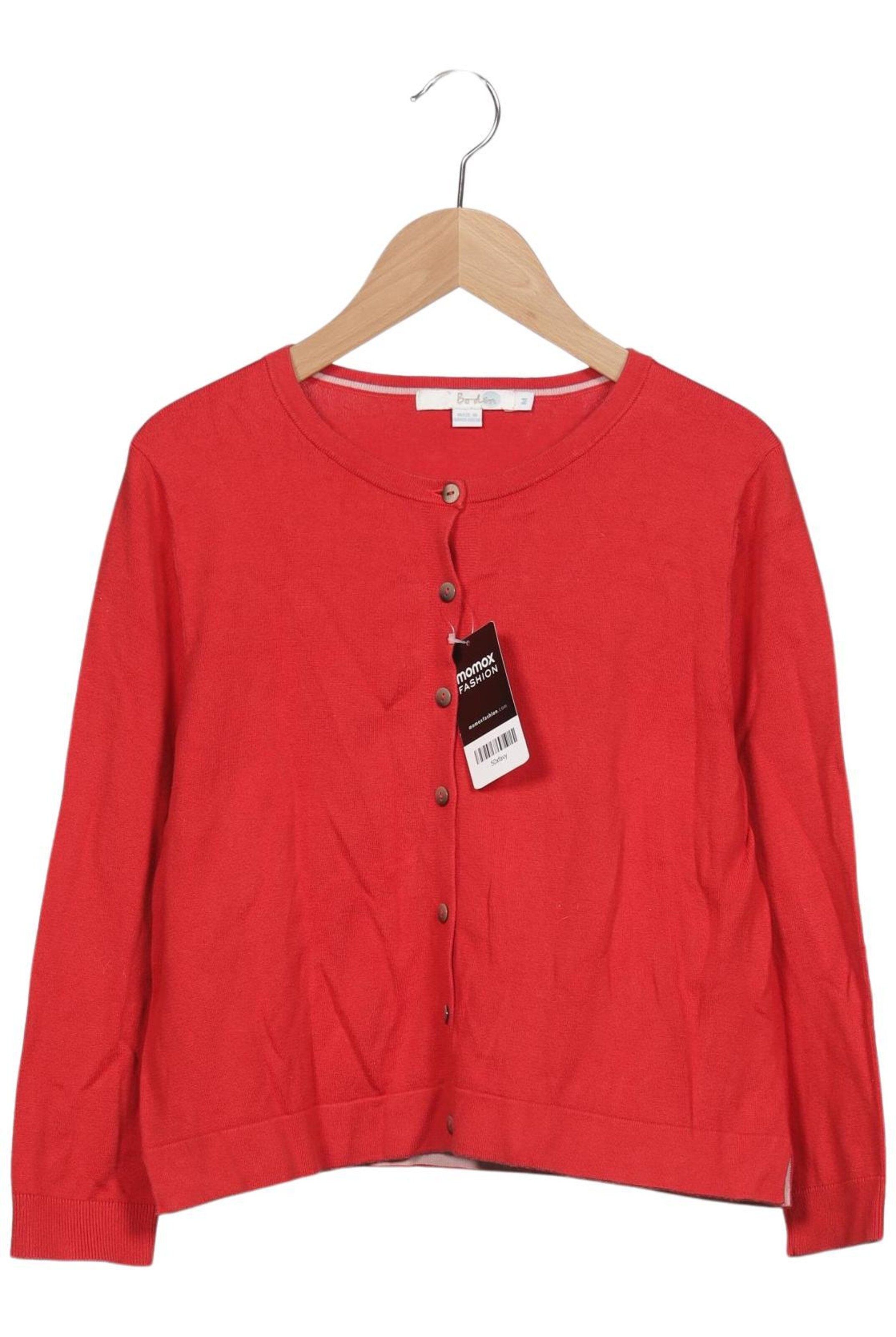 Boden Strickjacke M in Rot: Vorderseite