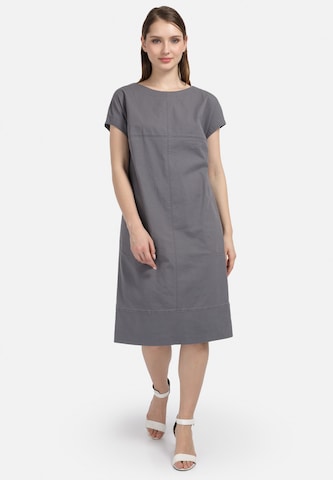 HELMIDGE Dress in Grey: front