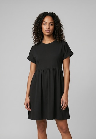 Urban Classics Kleid in Schwarz: Vorderseite