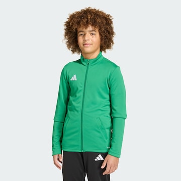 Giacca di felpa sportiva 'Entrada26' di ADIDAS PERFORMANCE in verde: frontale