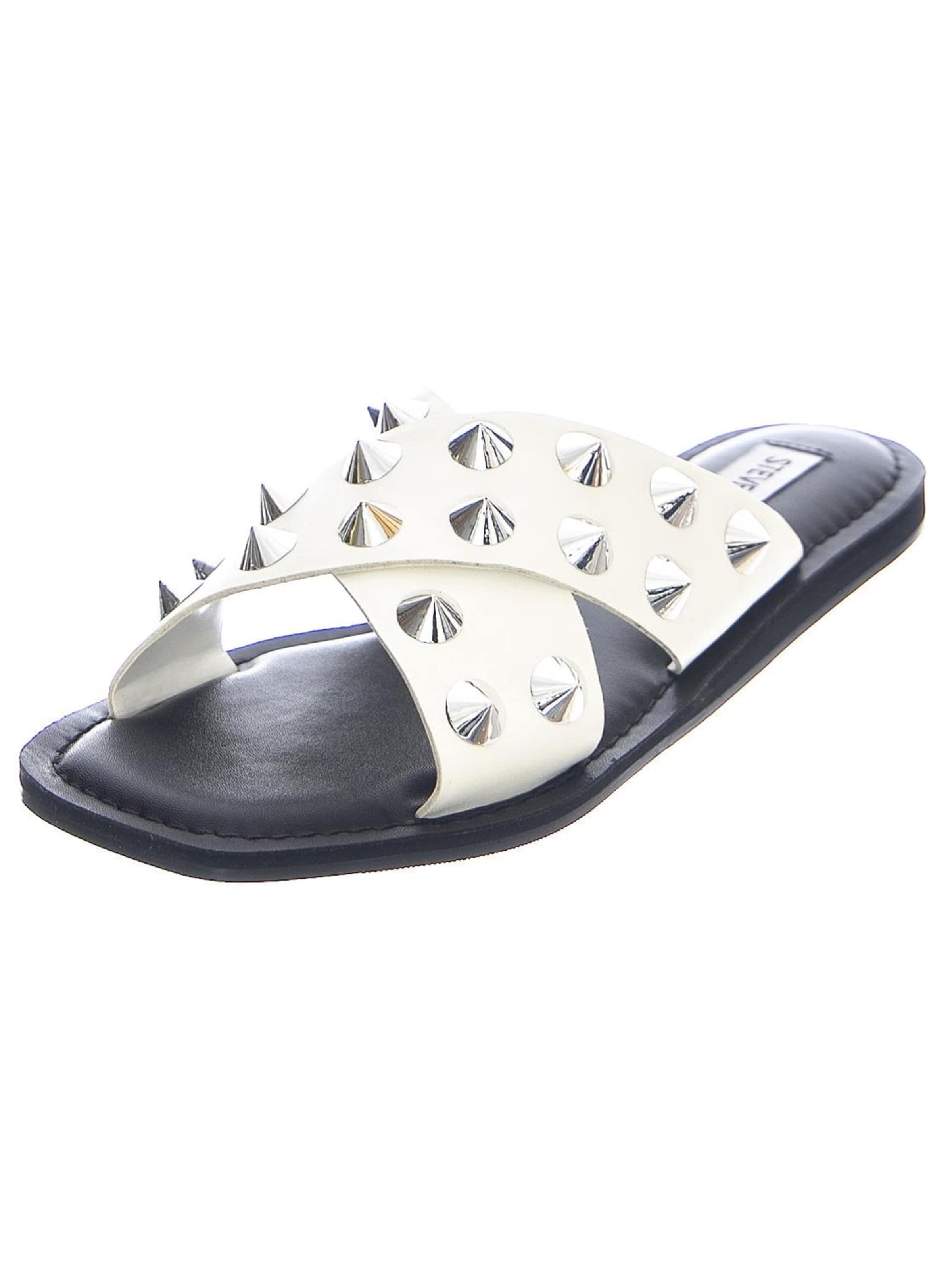 STEVE MADDEN Sandały 'Spikey' w kolorze biały: przód