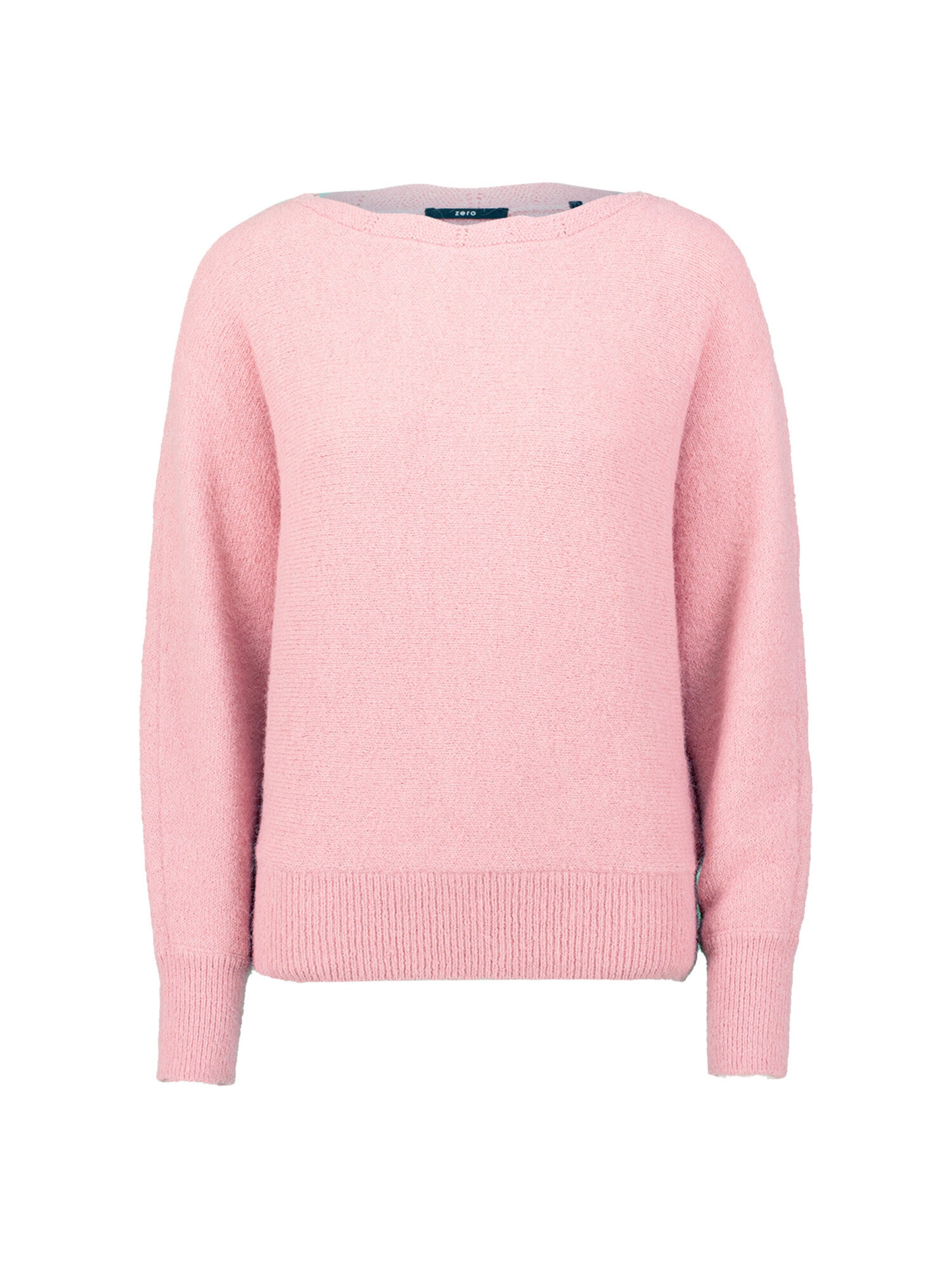 Pull-over zero en rose : devant