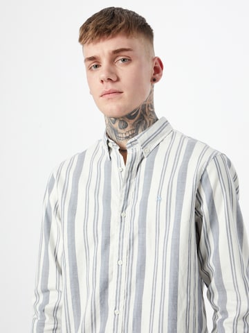 SCOTCH & SODA Regular fit Button Up Shirt 'Essential' in Beige