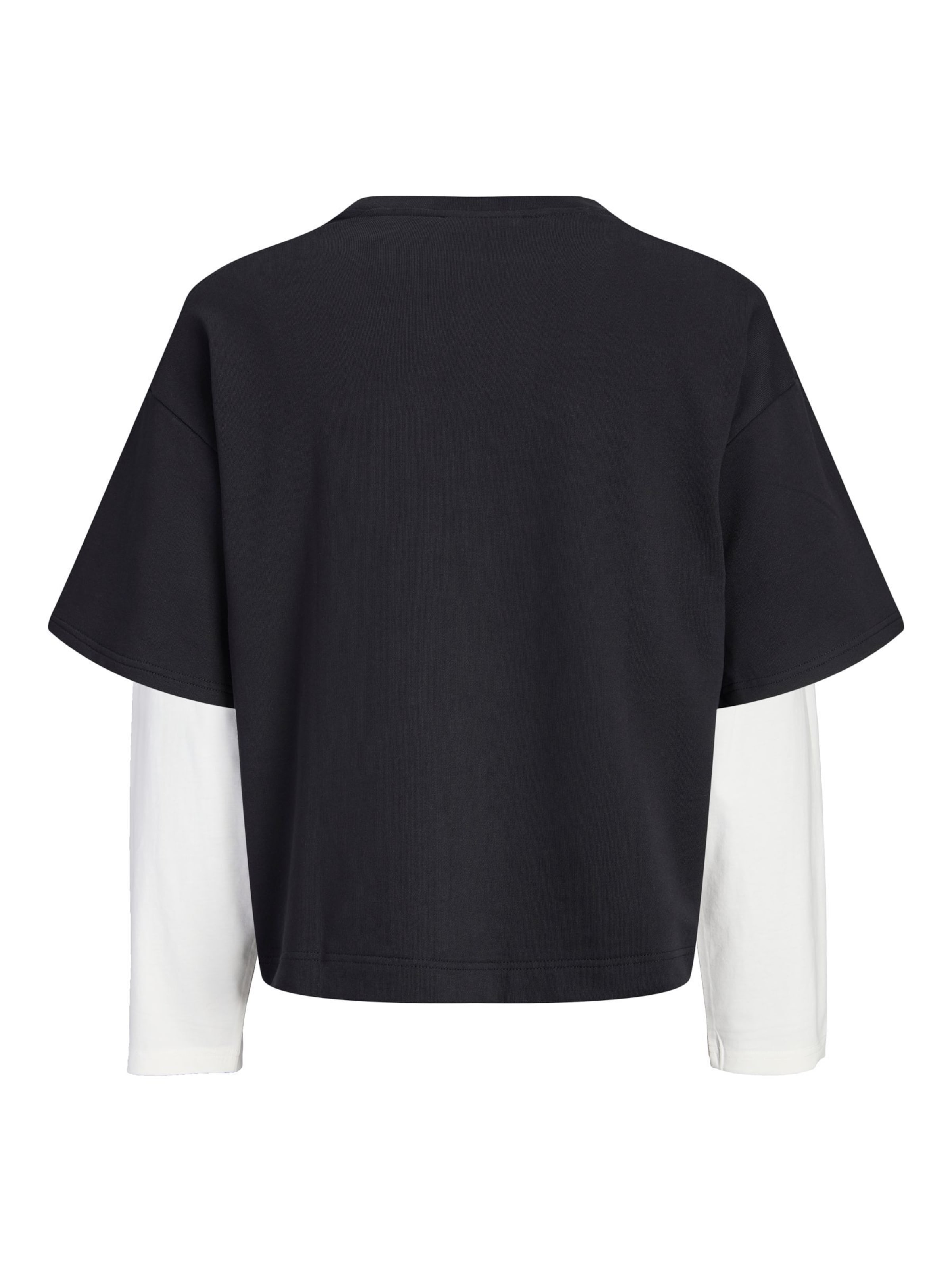 Jack & Jones Junior Sweatshirt 'JCOEcho' in Schwarz