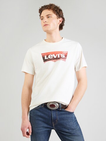 LEVI'S ® Paita 'Classic Graphic Tee' värissä valkoinen: etupuoli