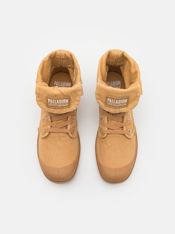 Palladium Gležnarji z vezalkami 'PAMPA OXFORD' | rjava barva