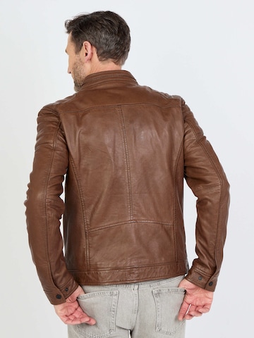 Veste mi-saison JCC en marron