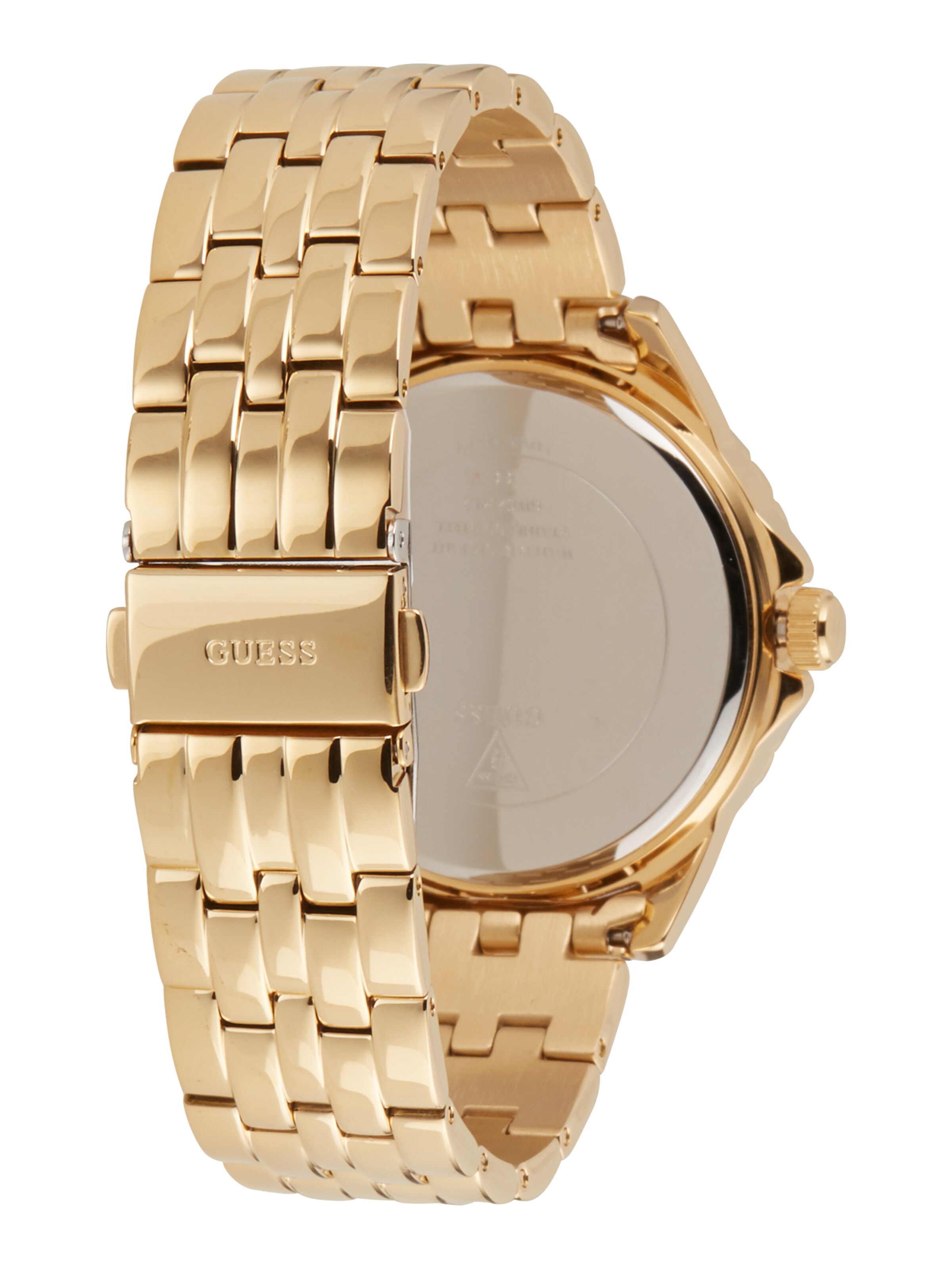 GUESS Analoog horloge 'Comet' in Goud