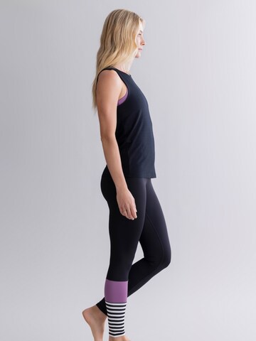 Hey Honey Top 'Active Slate' in Black