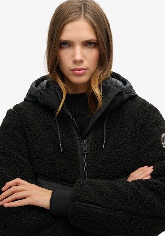 Superdry Winterjas 'Everest' in Zwart