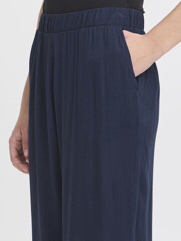 Wide leg Pantaloni 'IHMarrakech' di ICHI in blu