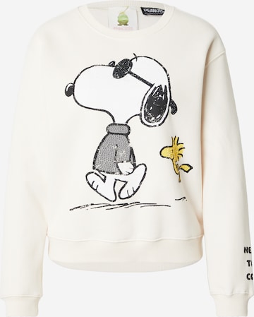 PRINCESS GOES HOLLYWOOD Суичър 'Snoopy Cool Walk' в бежово: отпред