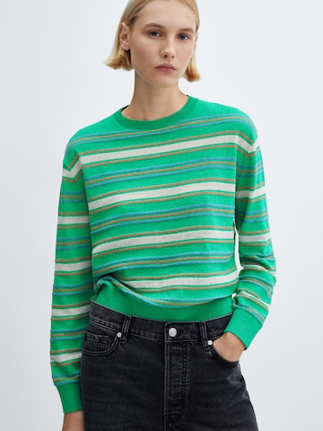 Pull-over 'Malbo' MANGO en vert : devant