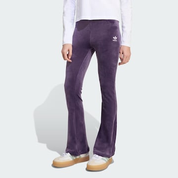 ADIDAS ORIGINALS Trousers in Purple: front