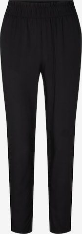 TOM TAILOR Regular Pants in Black: front