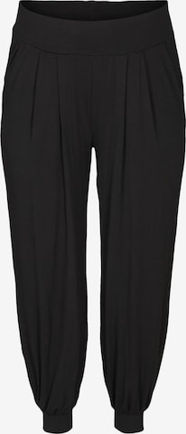 Active by Zizzi Workout Pants 'Abetty' in Black: front