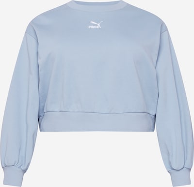 PUMA Sweater majica u svijetloplava / bijela, Pregled proizvoda