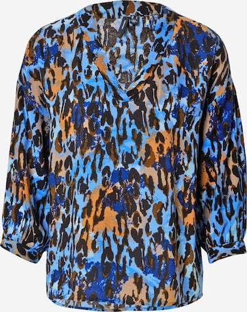 VERO MODA Blouse 'JAWI' in Blauw: voorkant