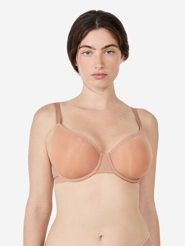 ETAM BH 'Pure Mesh Plus' in Braun: Vorderseite