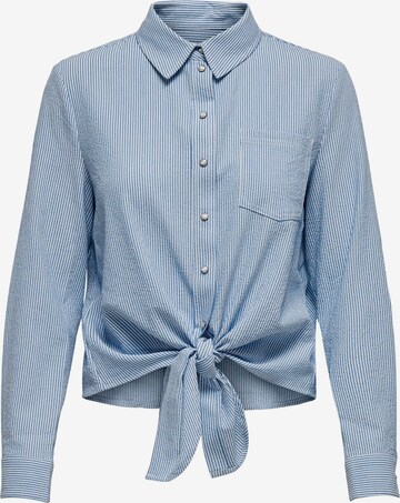 ONLY Blouse 'Lecey' in Blauw: voorkant