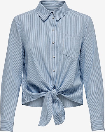 ONLY Blouse 'Lecey' in Blue: front