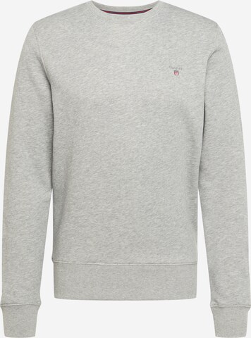 Sweat-shirt GANT en gris : devant